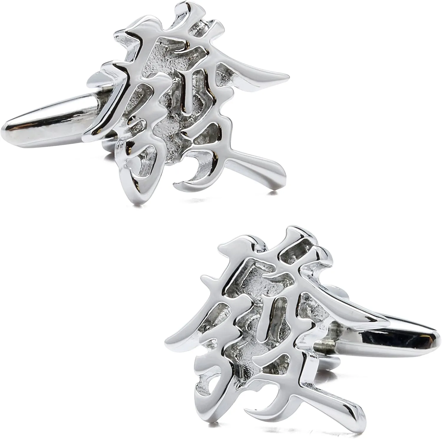 Personalise Chinese Character Cufflinks For Men With Gift Box