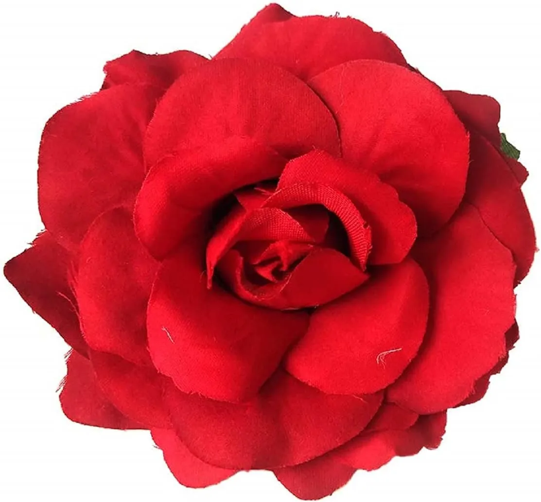 Pingyongchang Rose Hairpin Flamenco Dancer pin Flower Brooch, Brooch Hairpin use Rose