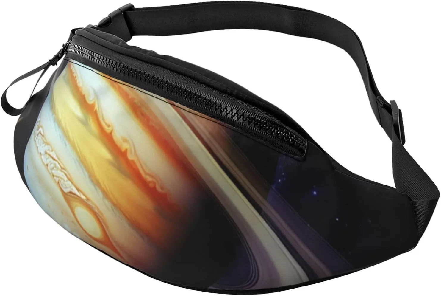 Planet Jupiter Fanny Pack for Men Women Fashion Waist Packs Travel Crossbody Bag With Adjustable Strap Everywhere Belt Bag Waterproof Chest Bags Cycling Bum Bag Wallet