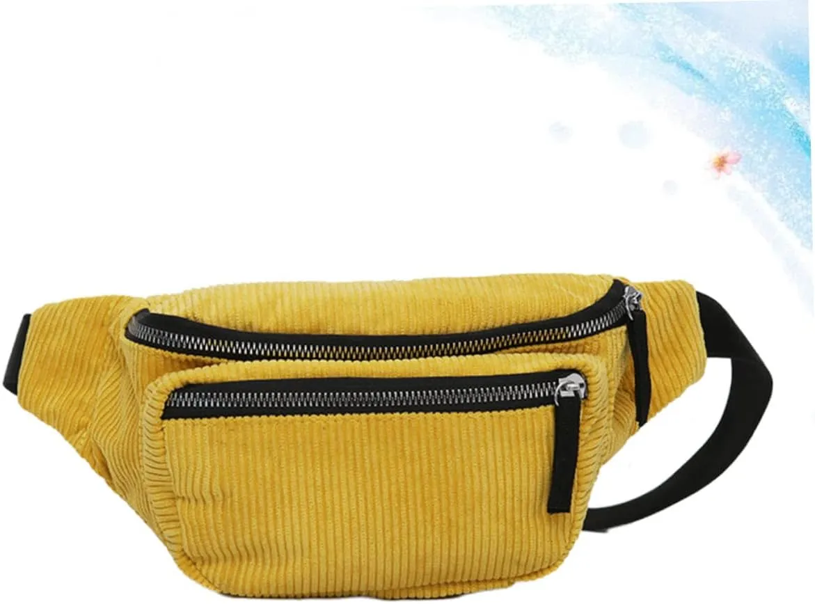 Portable Pouch Crossbody Chest Bag Fashion Waist Pack for Travel Shopping