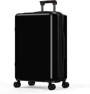 practical Luggage Suitcases with Wheels Portable Hard Shell Luggage Security Combination Lock Suitcases Quiet and Smooth Trolley Luggage easy to move/1812(B)