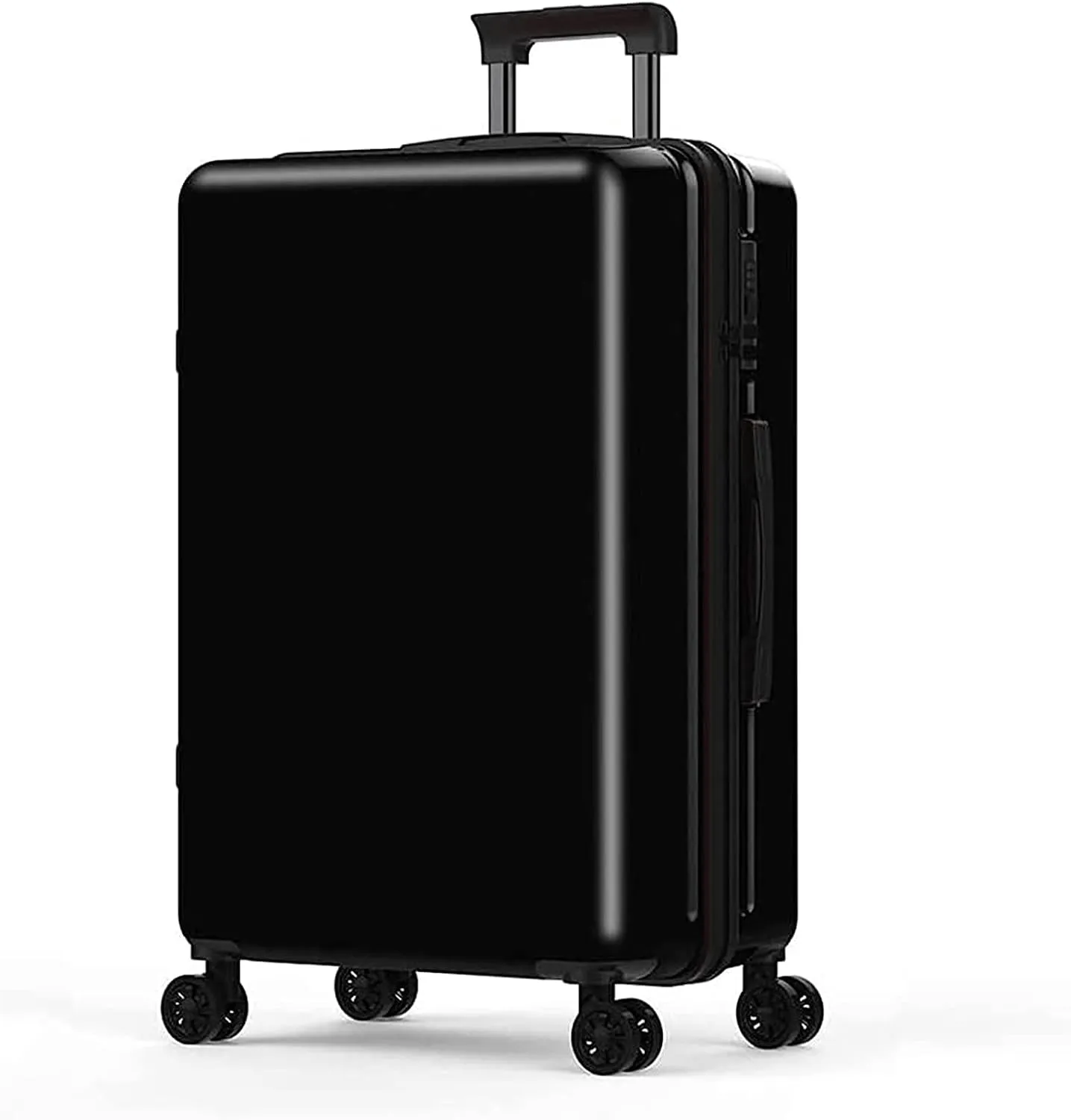 practical Luggage Suitcases with Wheels Portable Hard Shell Luggage Security Combination Lock Suitcases Quiet and Smooth Trolley Luggage easy to move/1812(B)