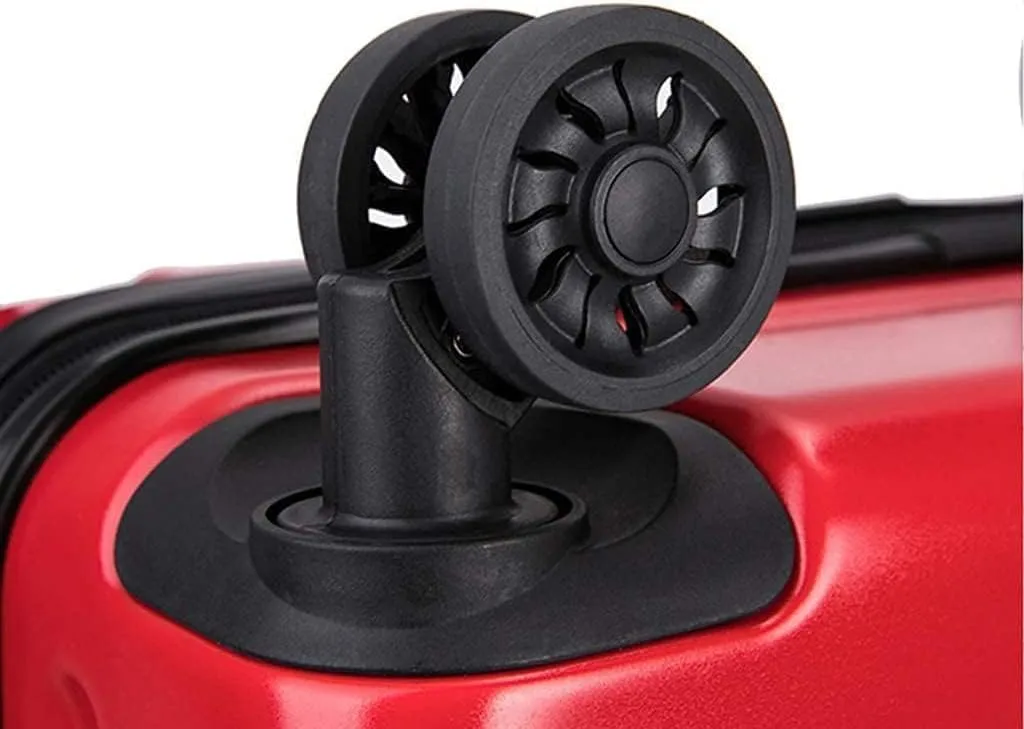practical Luggage Suitcases With Wheels Portable Hard Shell Luggage Security Combination Lock Suitcases Quiet And Smooth Trolley Luggage easy to move