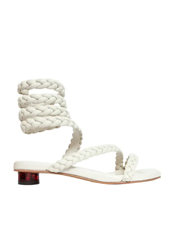 Roma Sandal in Off White