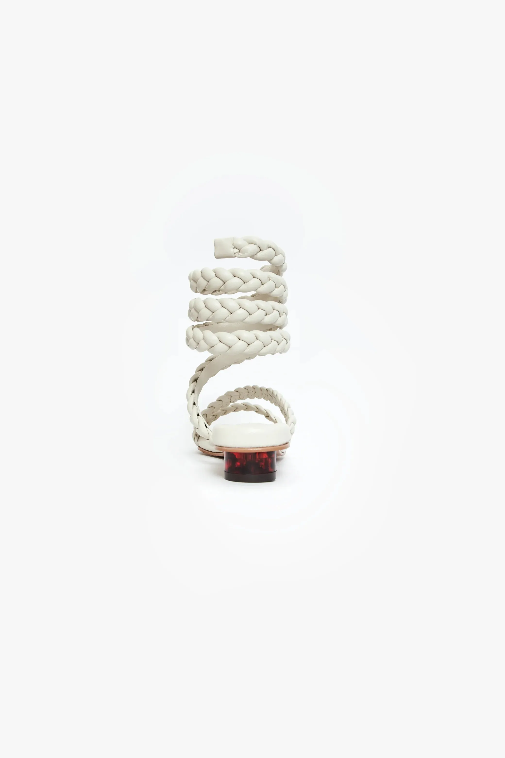 Roma Sandal in Off White