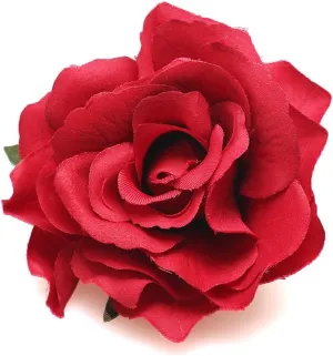 Rose Flower Hair Clip Flamenco Dancer Pin up Flower Brooch BC10