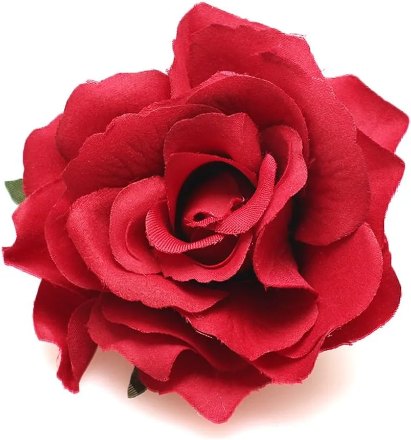 Rose Flower Hair Clip Flamenco Dancer Pin up Flower Brooch BC10