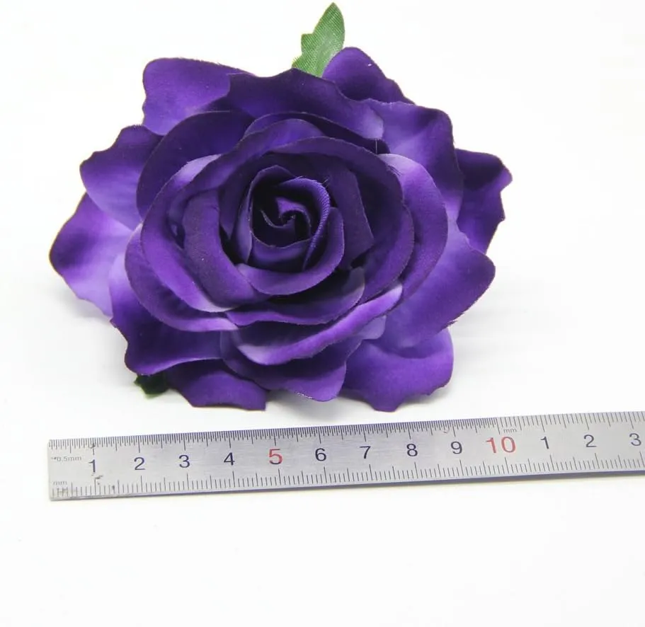 Rose Flower Hair Clip Flamenco Dancer Pin up Flower Brooch BC10