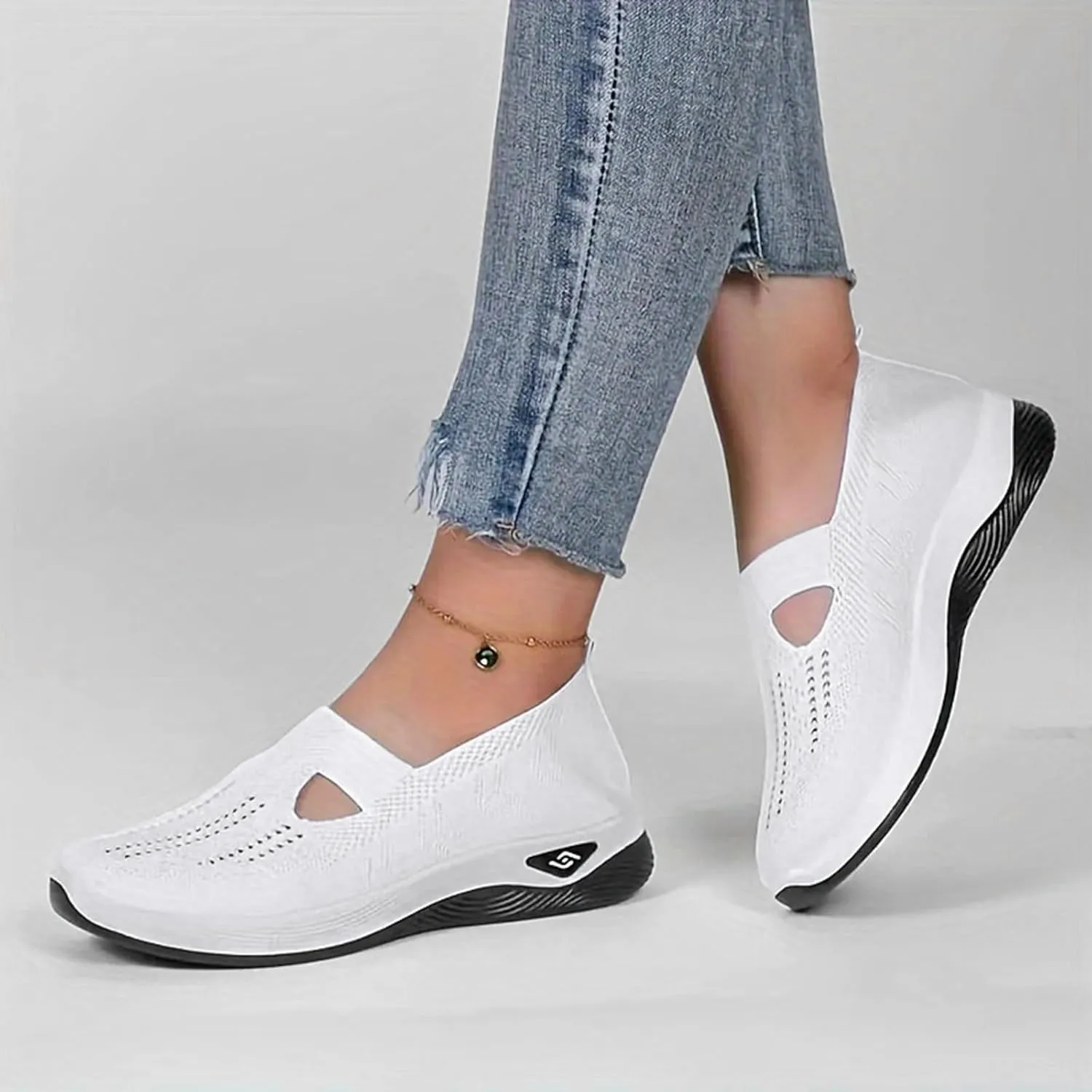 Sandals for Women Orthopedic Breathable Sandals Slip on Arch Support Sandal Memory Foam Sandal Walking Shoes