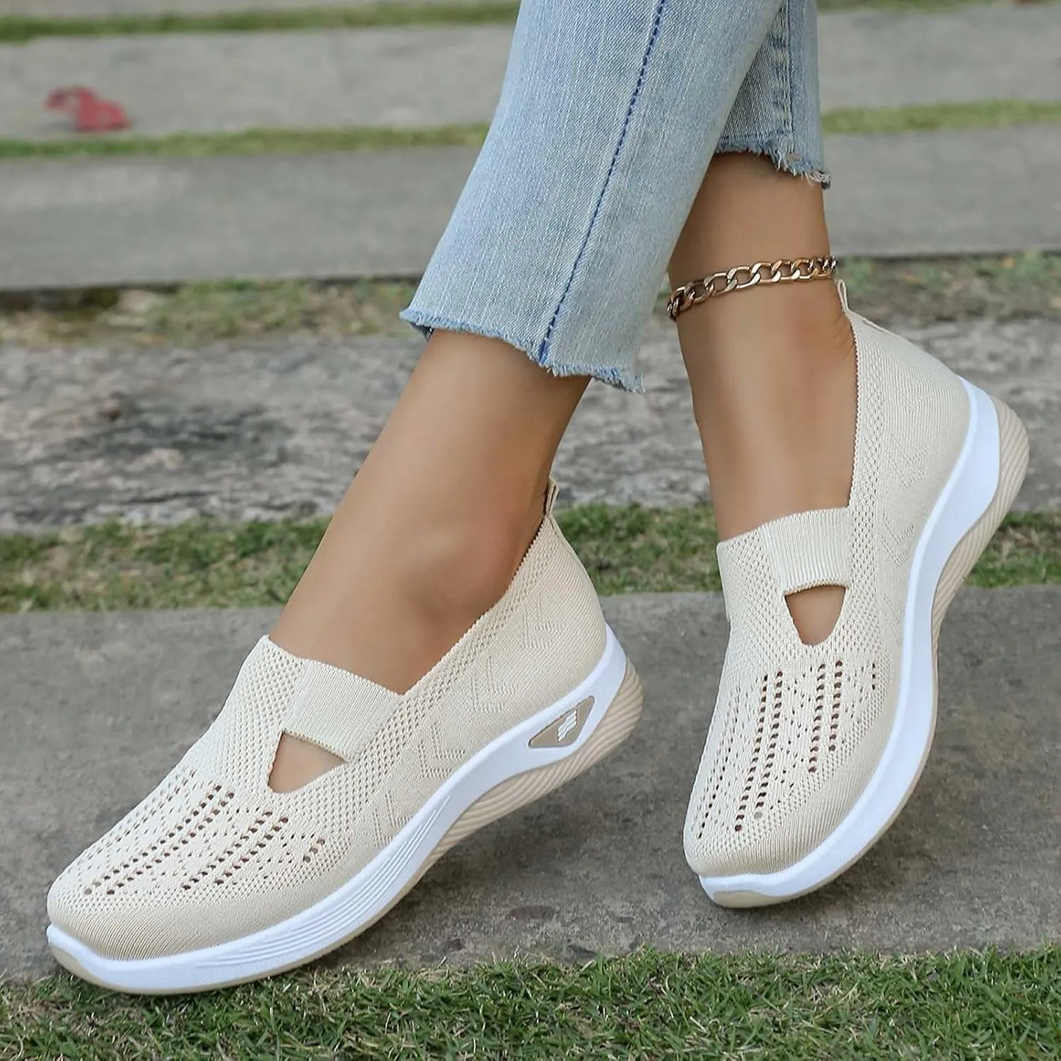 Sandals Women Arch Support Sandals Orthopedic Breathable Sandal Soft Memory Foam Sandal Walking Shoes