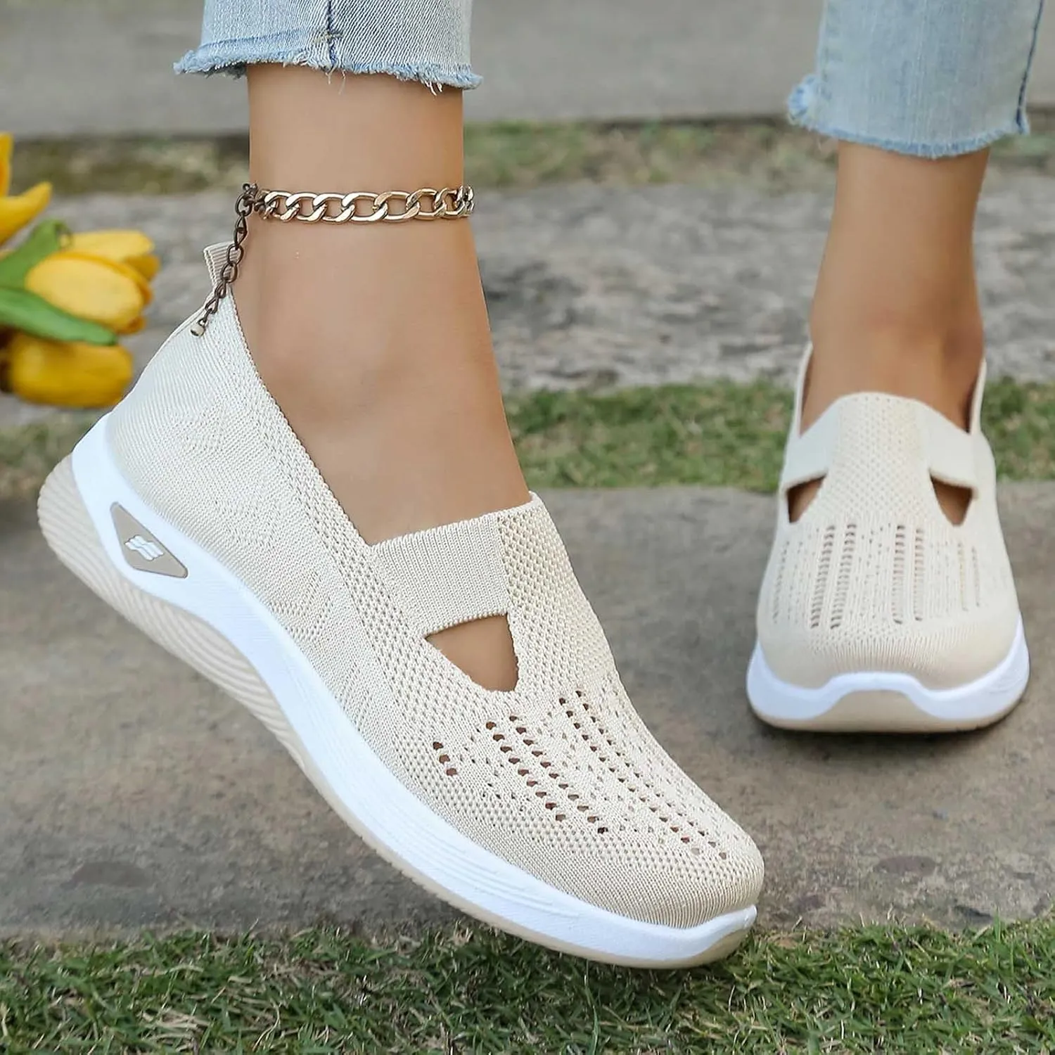 Sandals Women Arch Support Sandals Orthopedic Breathable Sandal Soft Memory Foam Sandal Walking Shoes