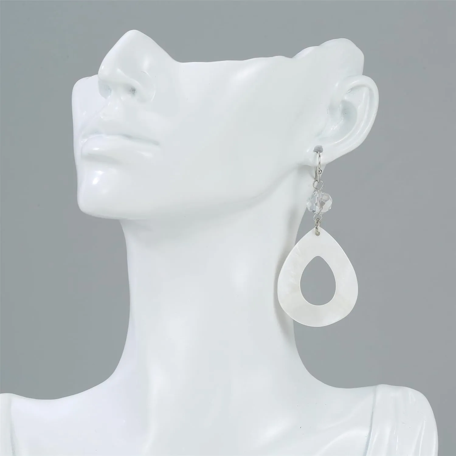 Simple Fashion Square Dangle Earrings for Women Multi color Fan Light Weight Drop Earrings for Costume Jewelry Gifts