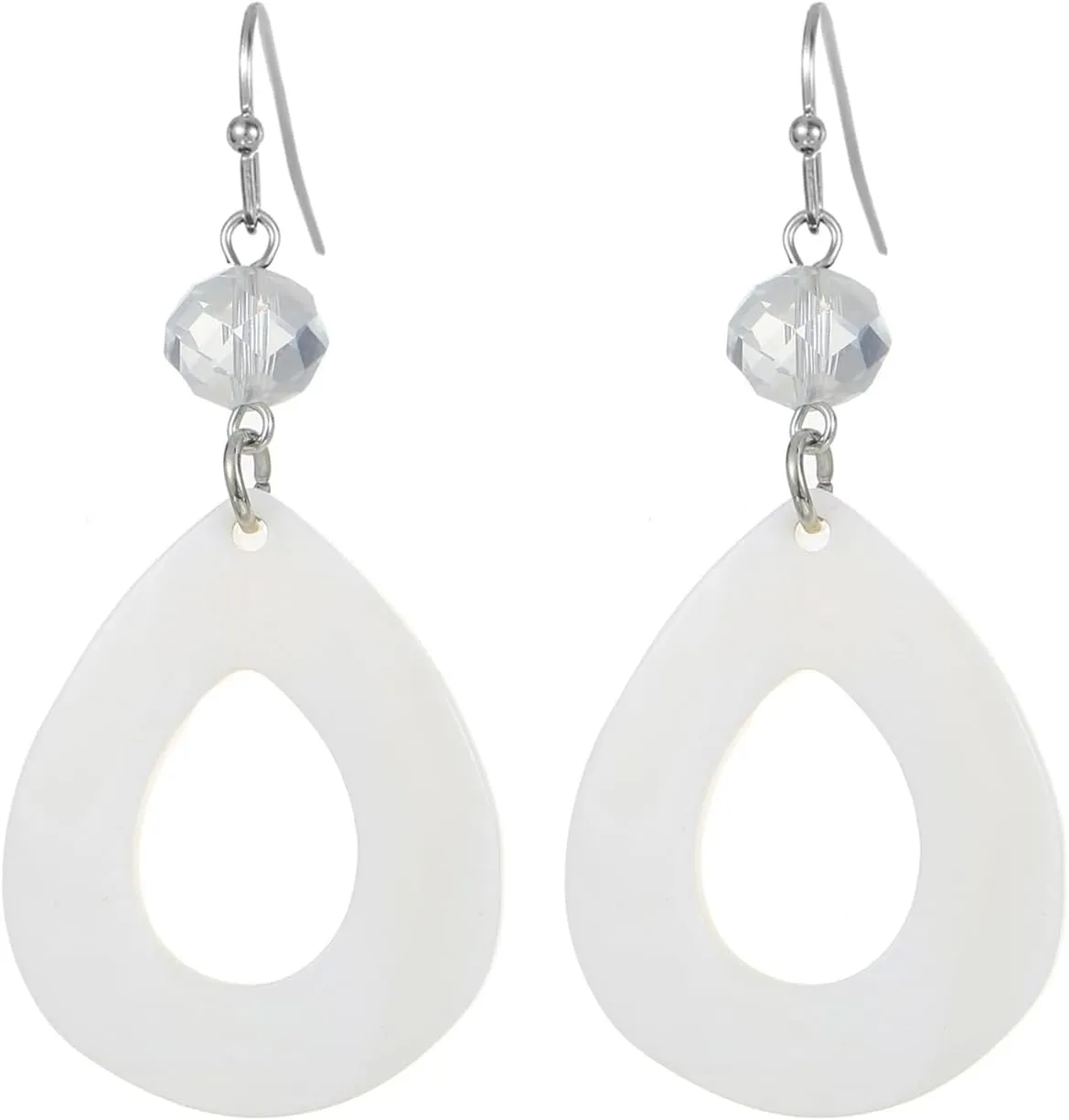 Simple Fashion Square Dangle Earrings for Women Multi color Fan Light Weight Drop Earrings for Costume Jewelry Gifts