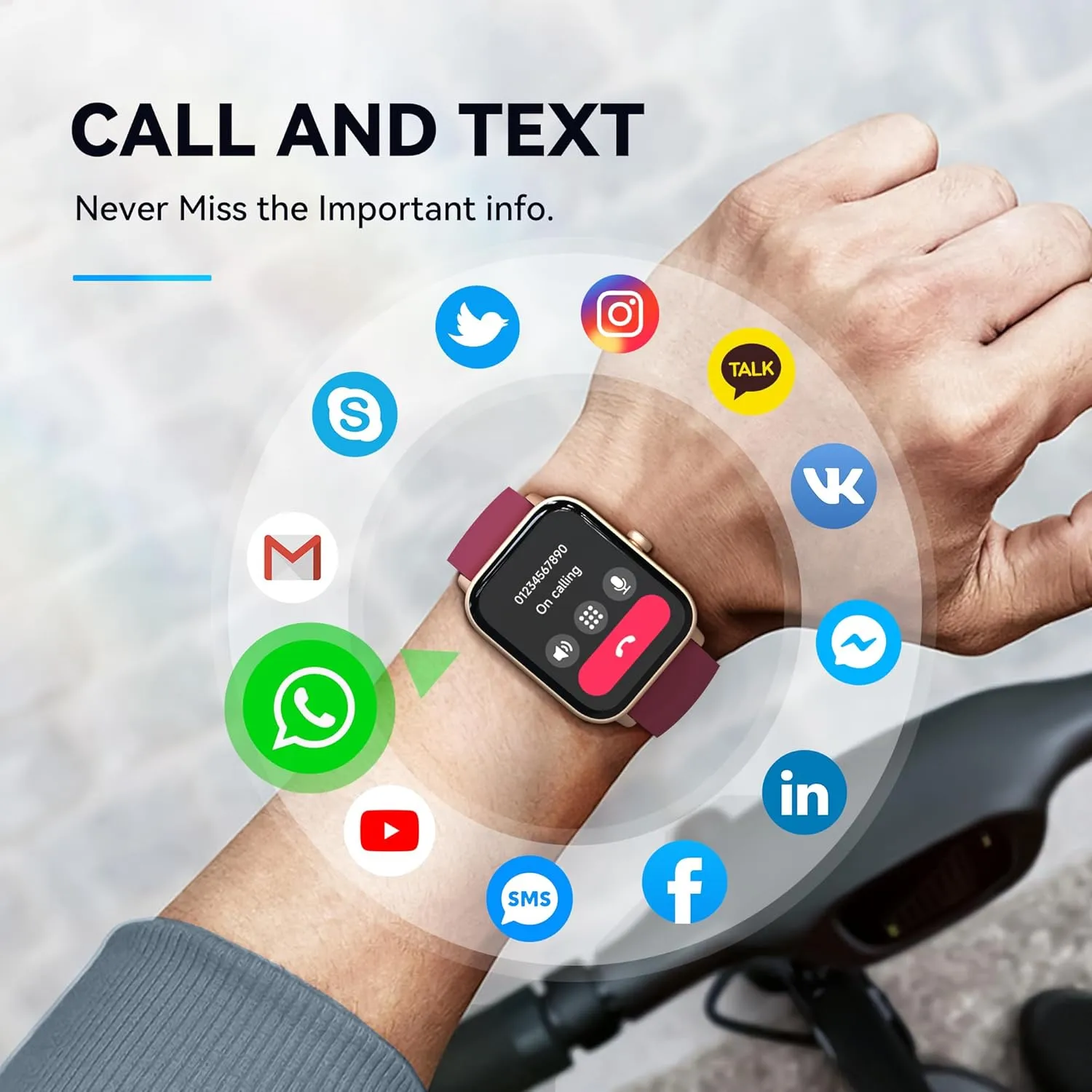 Smart Watch for Women,1.8"Fitness Watch(Answer/Make Call),Alexa Built-in, [24H Heart Rate Sleep Blood Oxygen Monitor],5ATM Waterproof,100 Sports Modes Step Calorie Women Watches for iOS&Android Phones