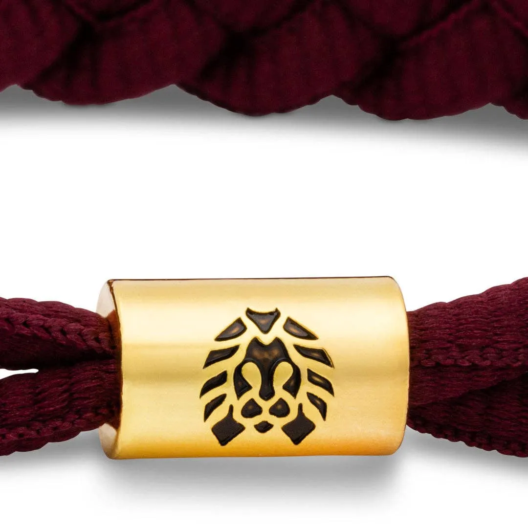 Solid Braided Bracelet: Onyx II / Medium/Large Black