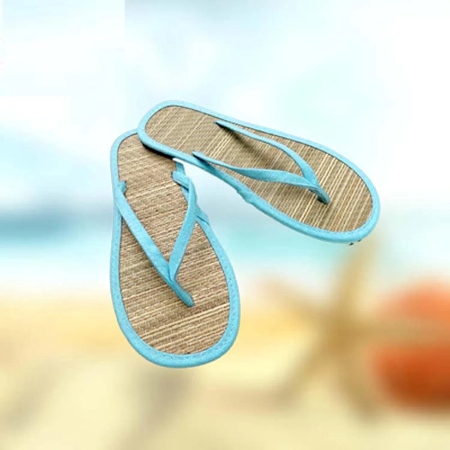 Summer Slippers For Men/Women Flip Sandals Flop Silent Rattan Flat Comfortable Women Slippers Women's slipper