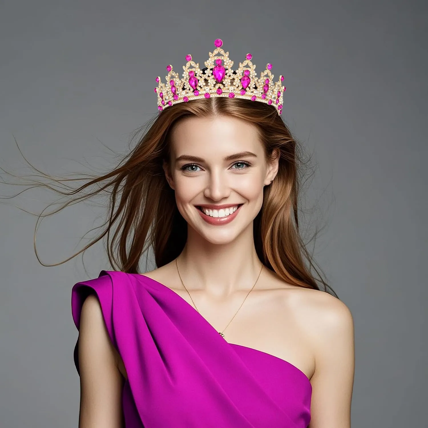 tiaras and crowns for women queen crowns for Women and Girls Crystal Princess Tiaras Rhinestone Tiaras For Wedding Bridal Birthday Prom Pageant Party