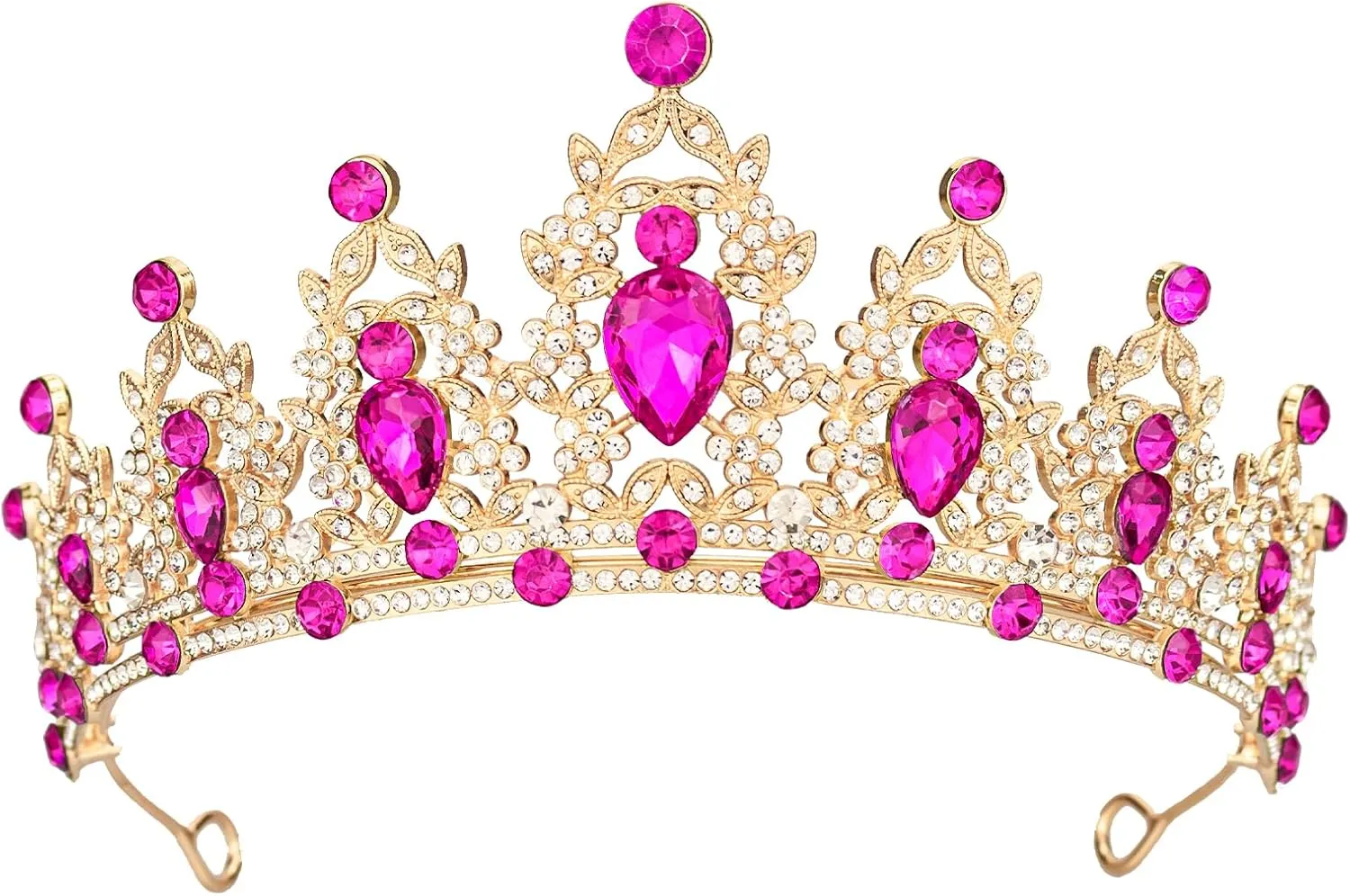 tiaras and crowns for women queen crowns for Women and Girls Crystal Princess Tiaras Rhinestone Tiaras For Wedding Bridal Birthday Prom Pageant Party