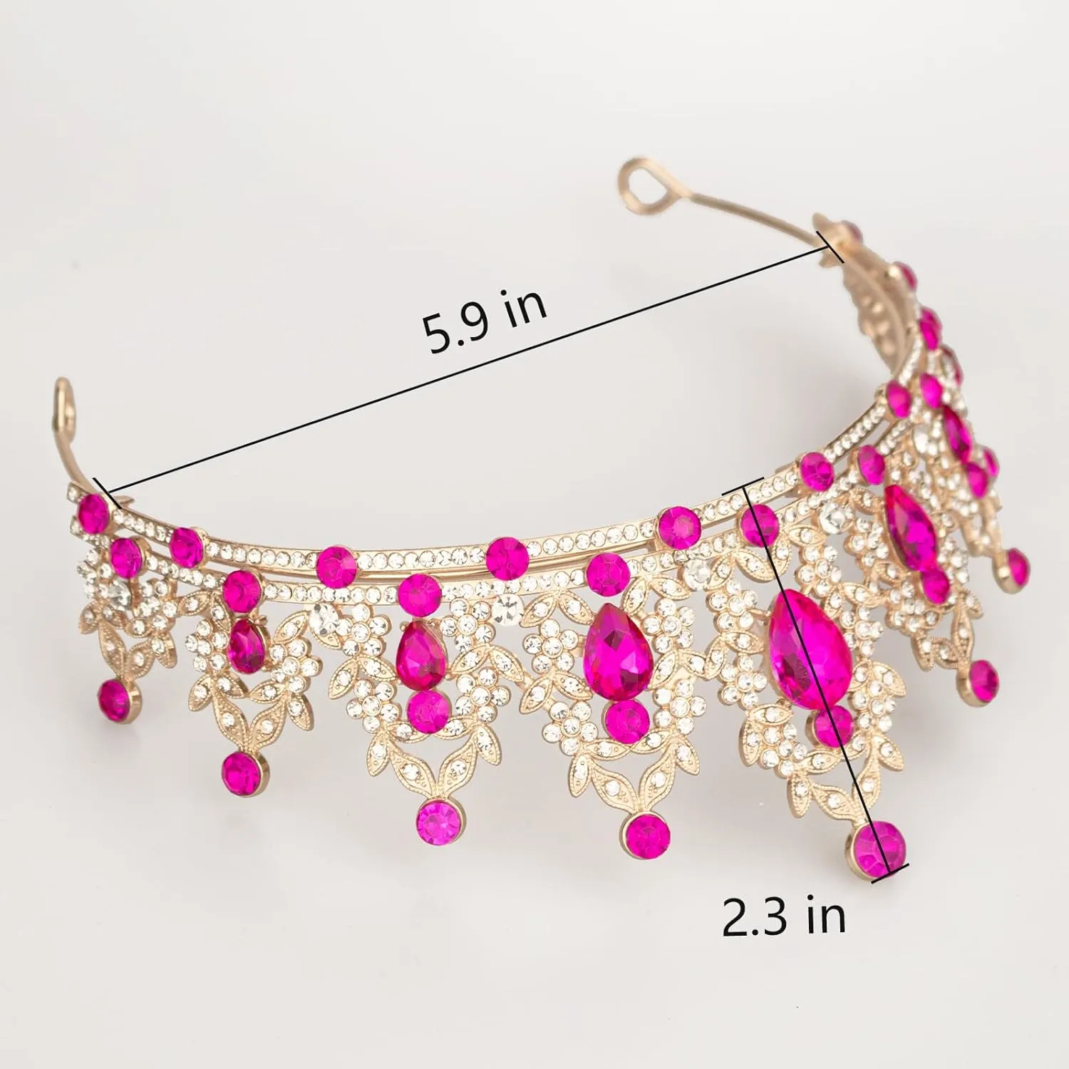 tiaras and crowns for women queen crowns for Women and Girls Crystal Princess Tiaras Rhinestone Tiaras For Wedding Bridal Birthday Prom Pageant Party