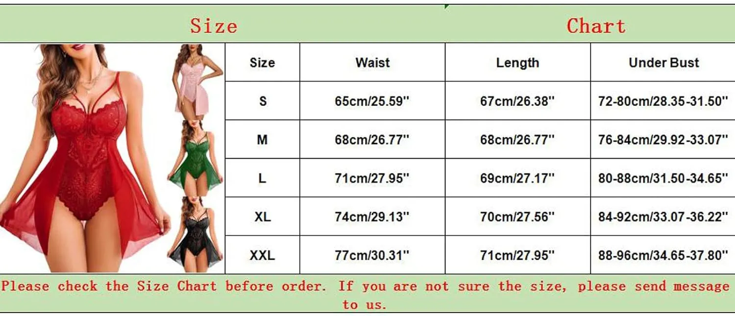 Women Lingerie for Women Floral Snap Crotch Teddy Chemise Nightie Lace Nightgown Silk Nighties for Women Plus (Pink, XL)