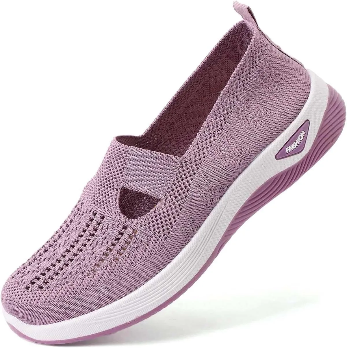 Women's Sandals Orthopedic Arch Support Sandals Memory Foam Sandals Mesh Breathable Soft Sneakers Slip on Walking Shoes