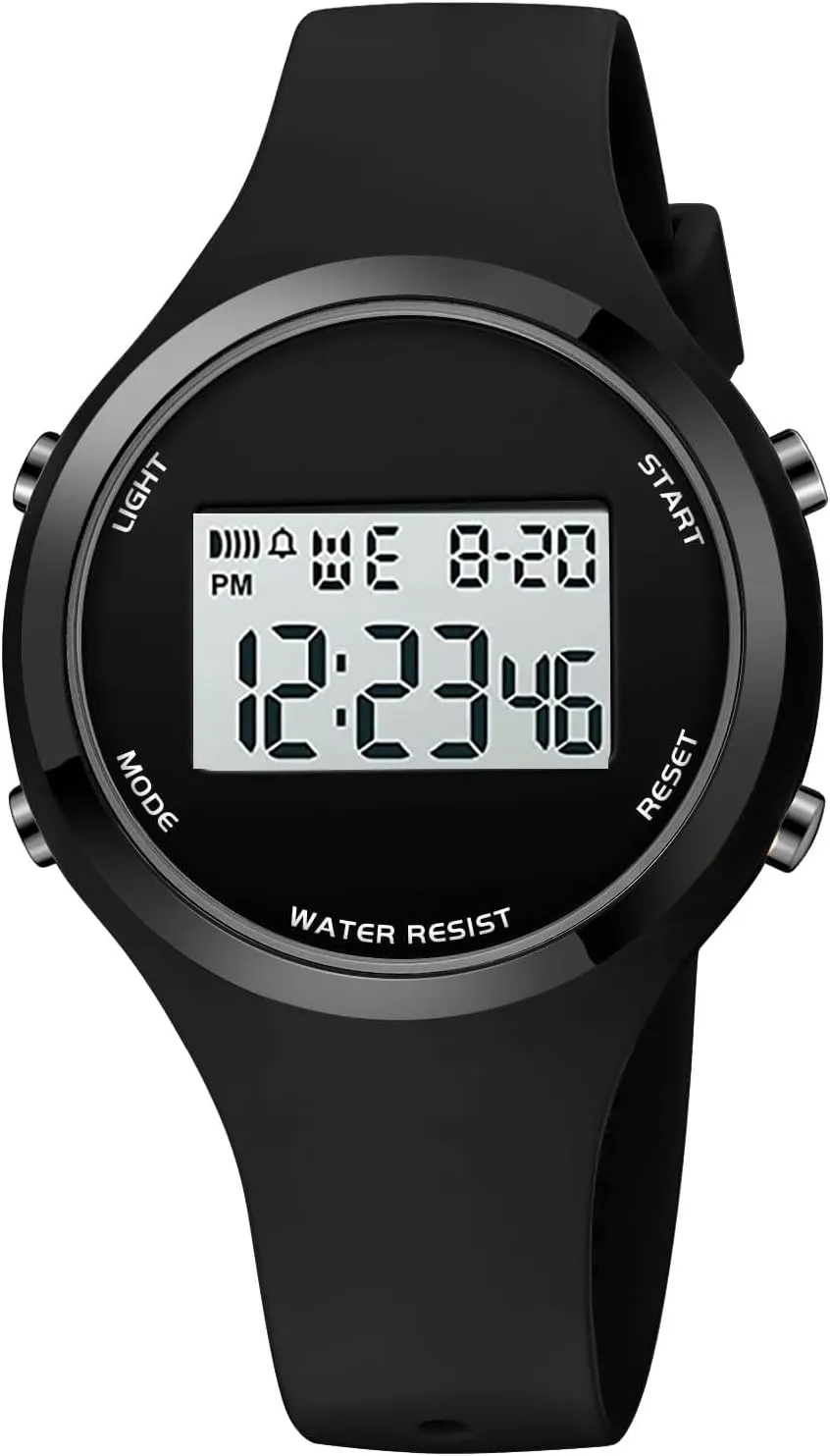 XCZAP Outdoor Sport Watches Alarm Clock 5Bar Waterproof LED Digital Watch