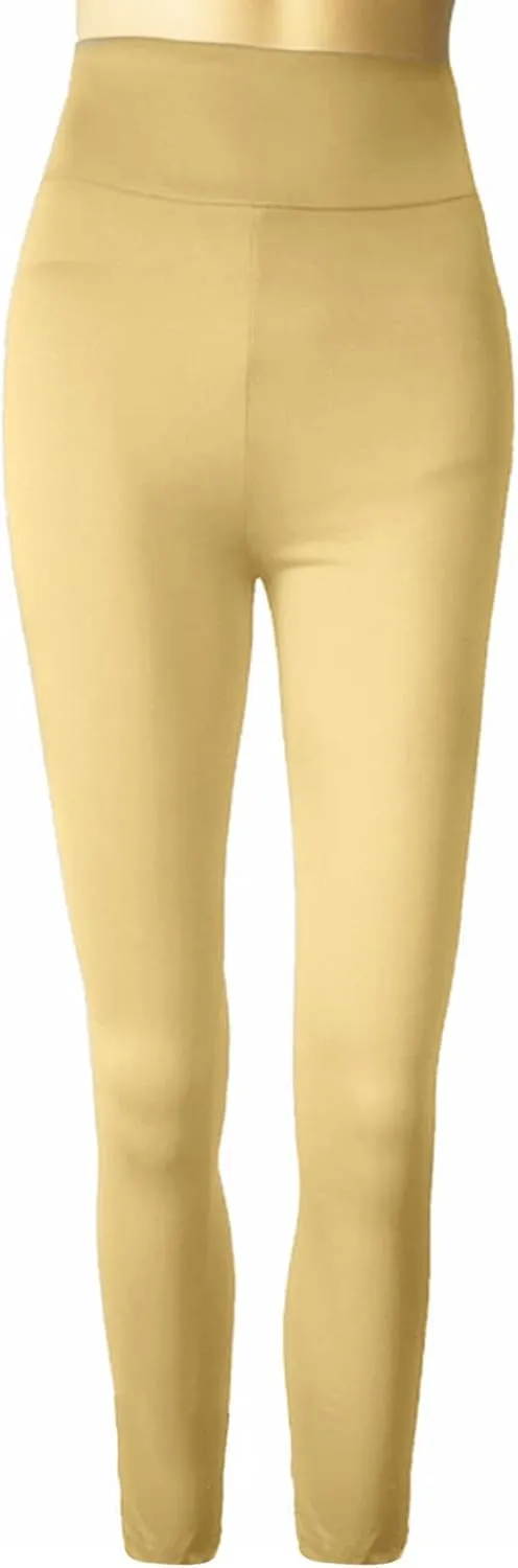 Yoga Pants for Women High Waisted Stretchy Quick Dry Athletic Leggings Tummy Control Skinny Pull On Workout Trousers